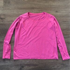Pink Lululemon Top Size 20